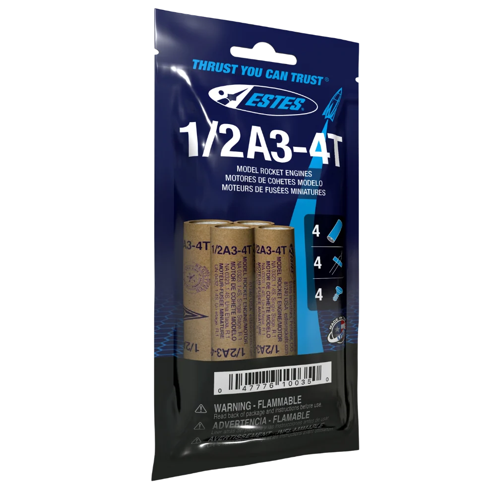 1/2A3-4T ENGINES 13 MM 4-PACK BAG