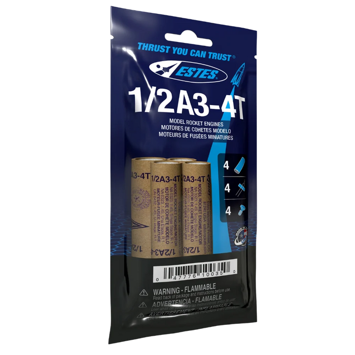 1/2A3-4T ENGINES 13 MM 4-PACK BAG