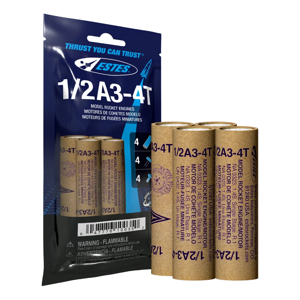 1/2A3-4T ENGINES 13 MM 4-PACK BAG