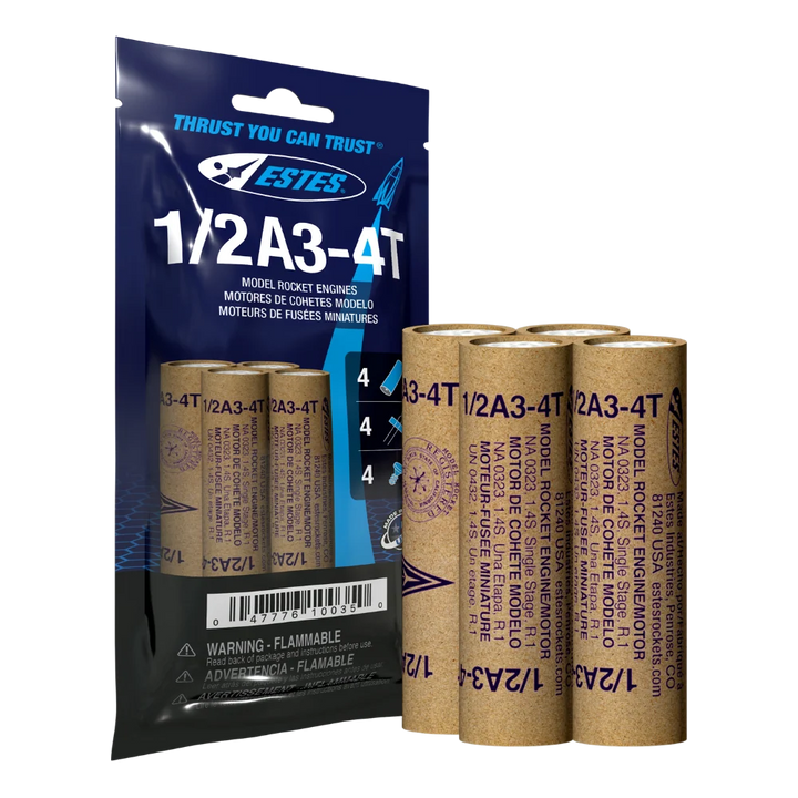 1/2A3-4T ENGINES 13 MM 4-PACK BAG
