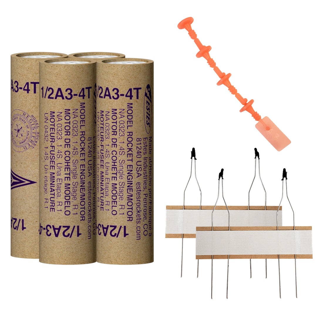 1/2A3-4T ENGINES 13 MM 4-PACK BAG
