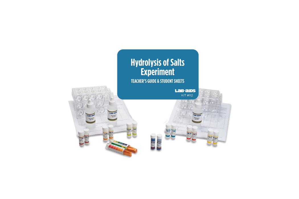 Lab-Aids: Hydrolysis of Salts Experiment Kit