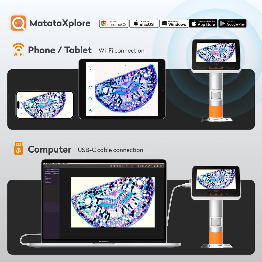 MatataStudio Digital Microscope MX2-A