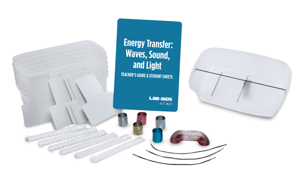 Lab-Aids: Energy Transfer - Waves, Sound and Light Kit