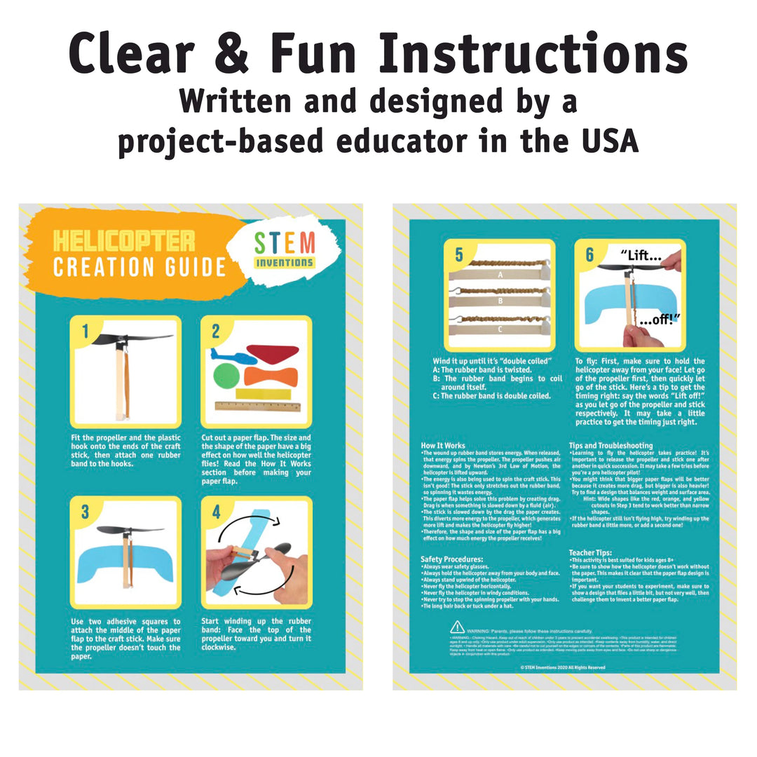 STEM Inventions: Helicopter Kit