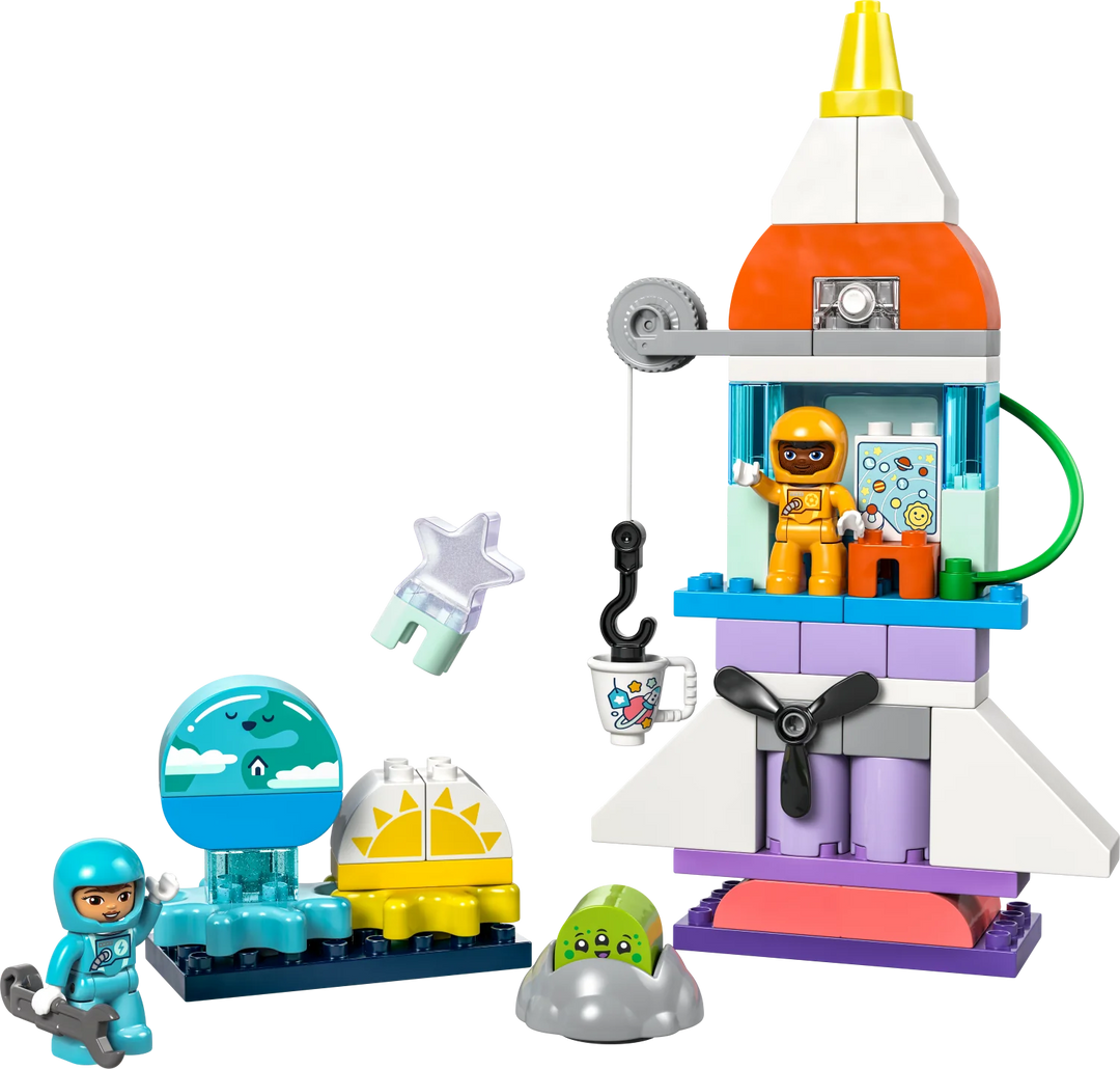 LEGO® DUPLO®: 3 in 1 Space Shuttle Adventure