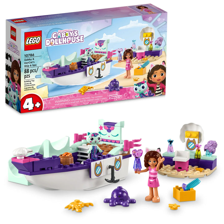 LEGO® Gabby's Dollhouse: Gabby & MerCat's Ship & Spa