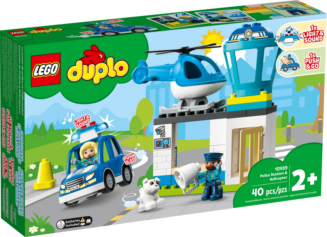 LEGO® DUPLO®: Police Station & Helicopter