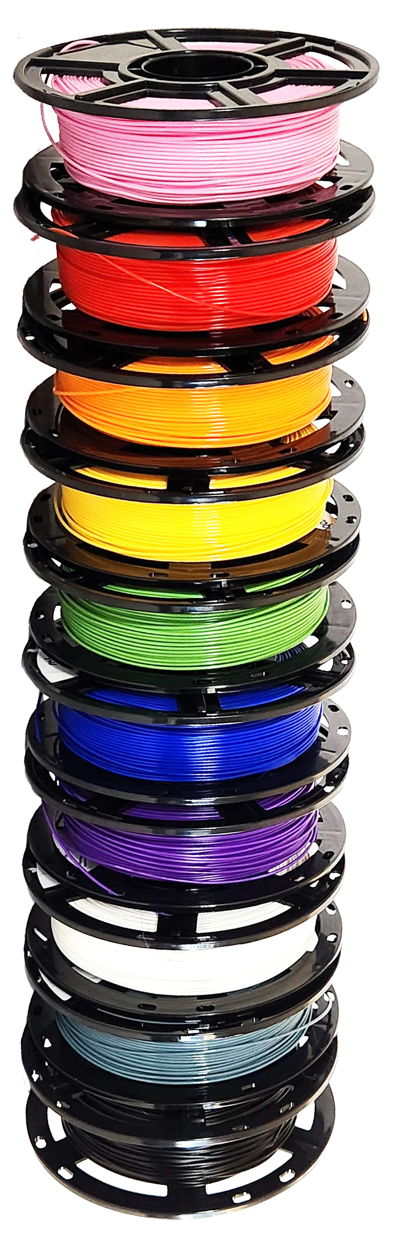 10 Pack of 500g PLA Filament for Robo E4 and Robo E4 Pro 3D Printers