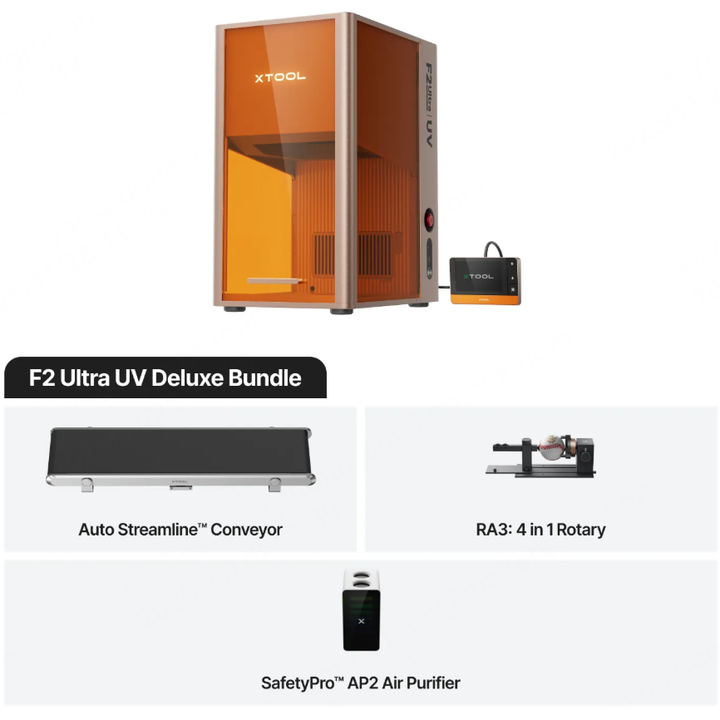 xTool F2 Ultra UV Deluxe Bundle Box