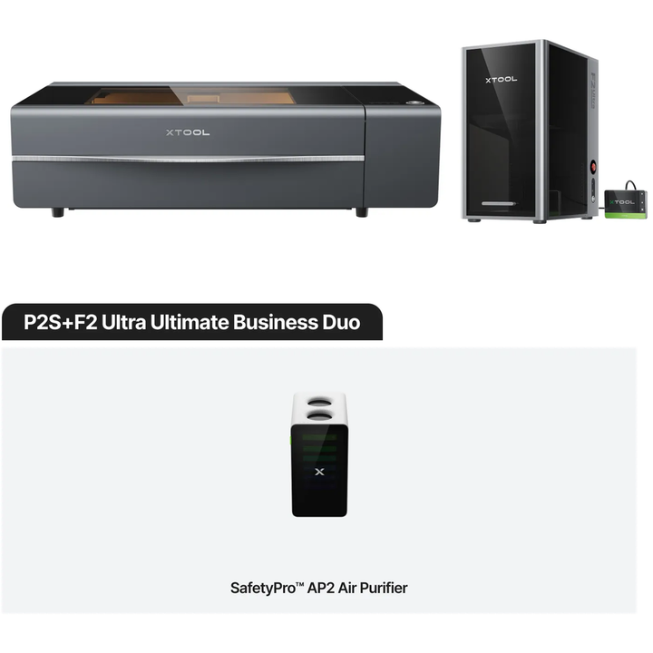 xTool P2S + F2 Ultra(Dual) Ultimate Business Duo