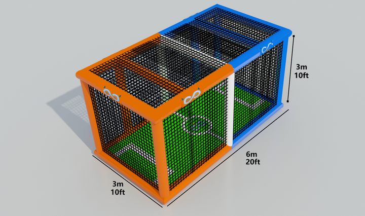 Inflatable Drone Soccer Arena