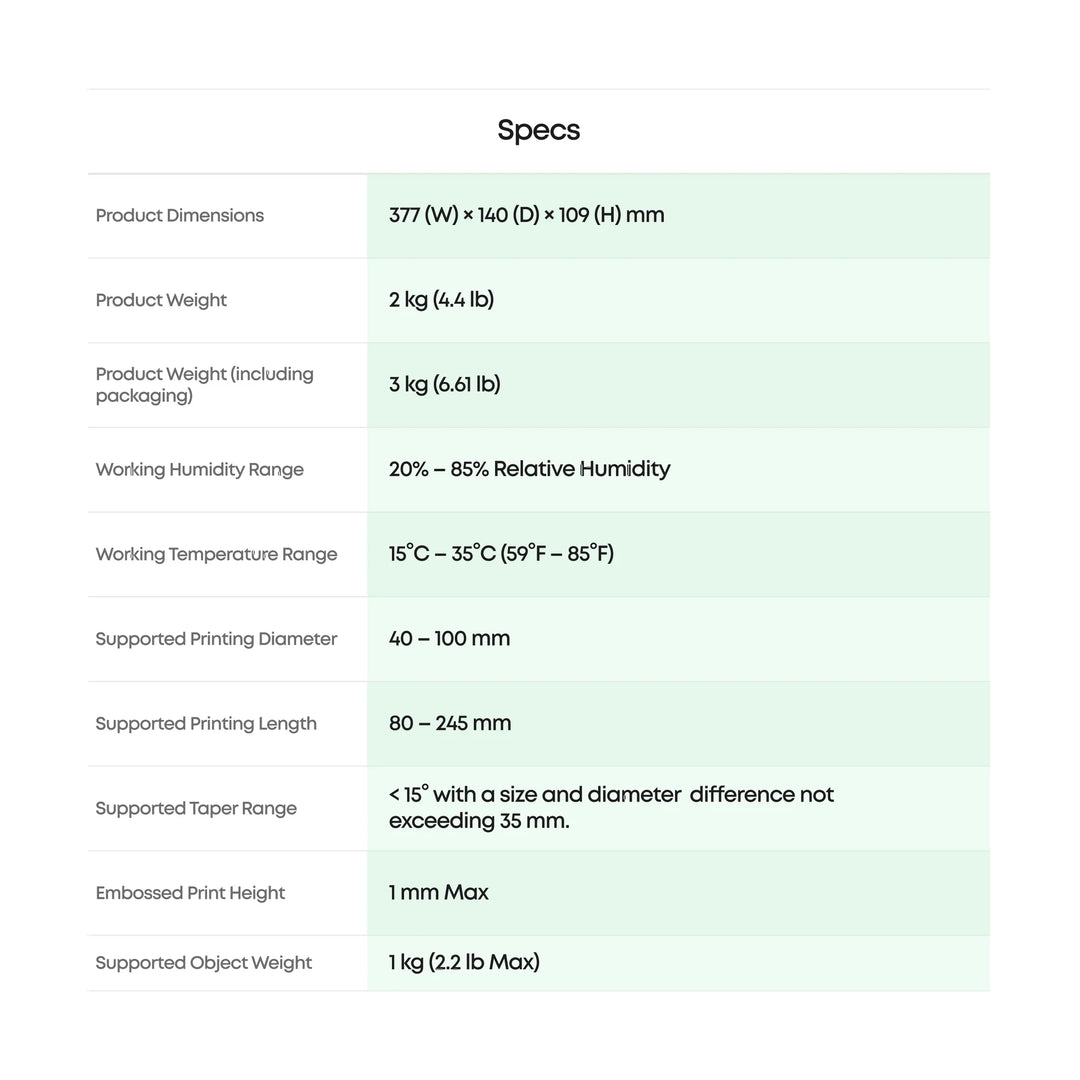 eufyMake Rotary Printing Attachment for UV Printer E1