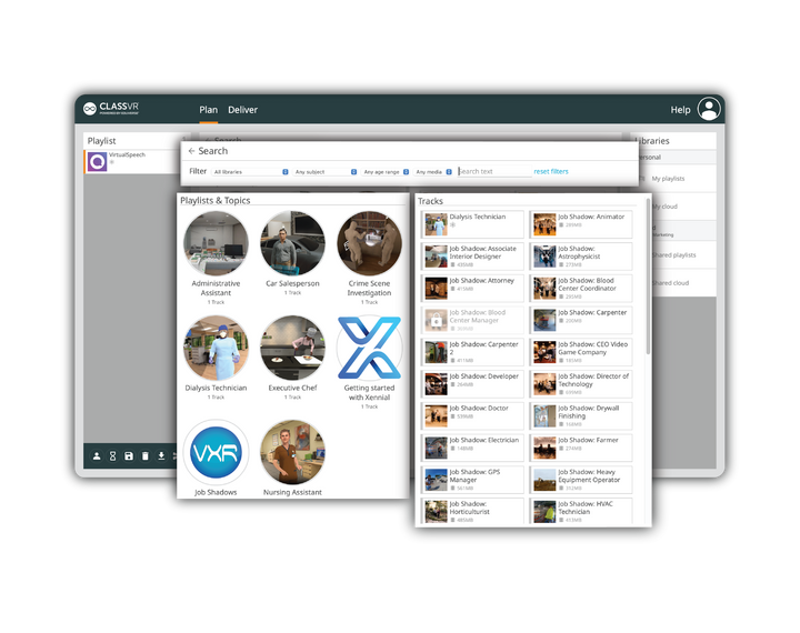 ClassVR Xcelerate EduverseSTEM & CTE with Training Bundle