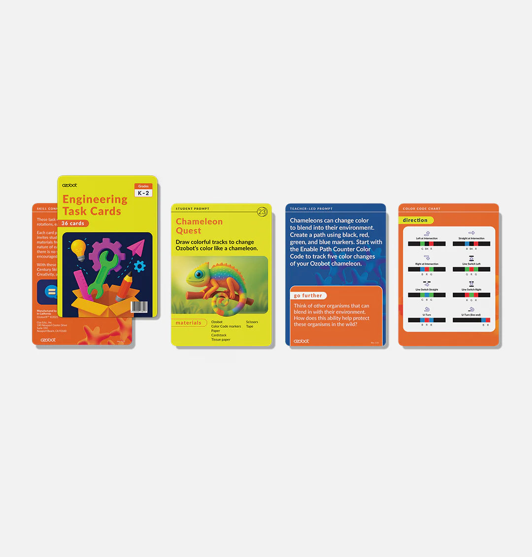 Task Cards Engineering STEMfinity | Engineering Task Cards: K-2 Students | Ozo EDU