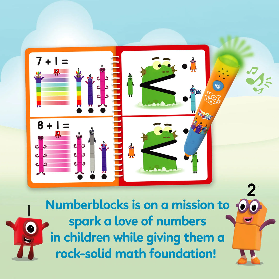 Hot Dots Numberblocks Activity Book 11-20 & Interactive Pen