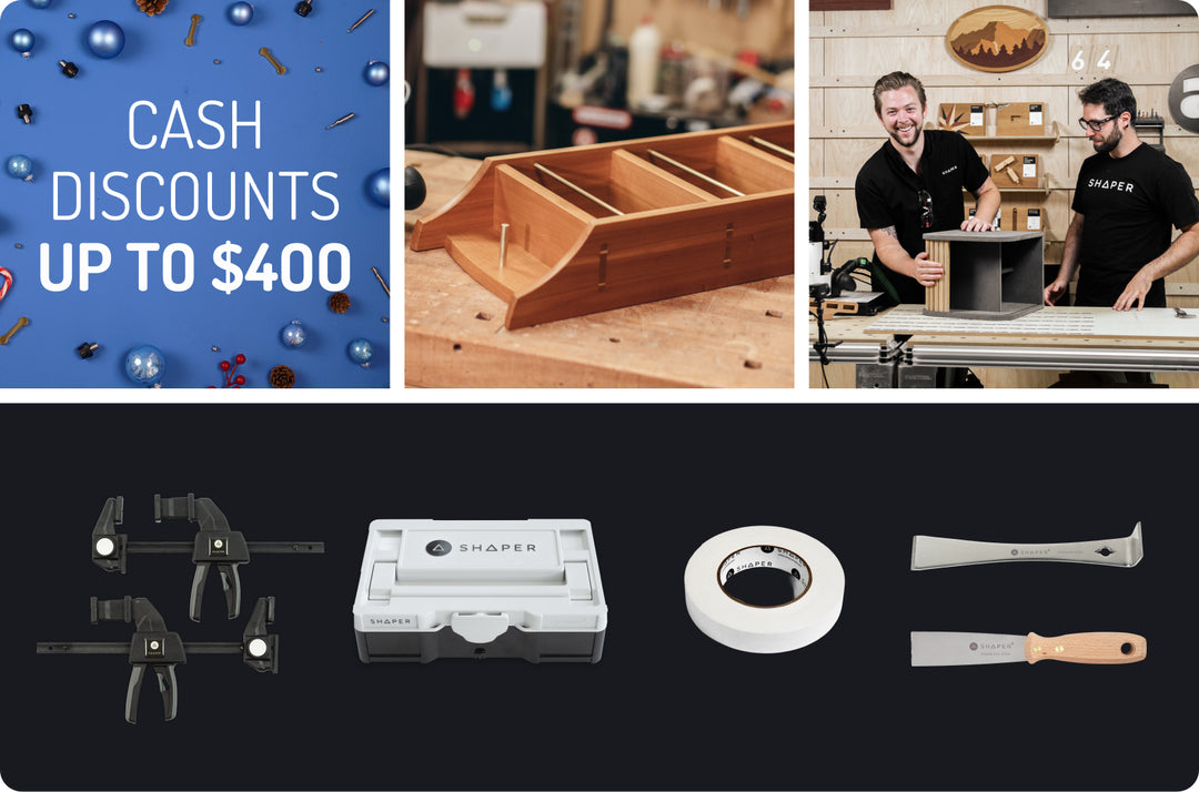 Shaper Tools Black Friday 2025 Promotional Bundles