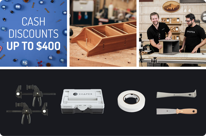 Shaper Tools Black Friday 2025 Promotional Bundles