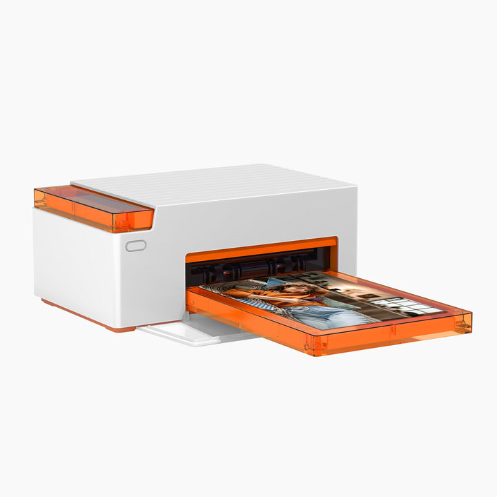 Amber M110 Photo Printer with Photo Paper & Ink Cartridge w/o Battery