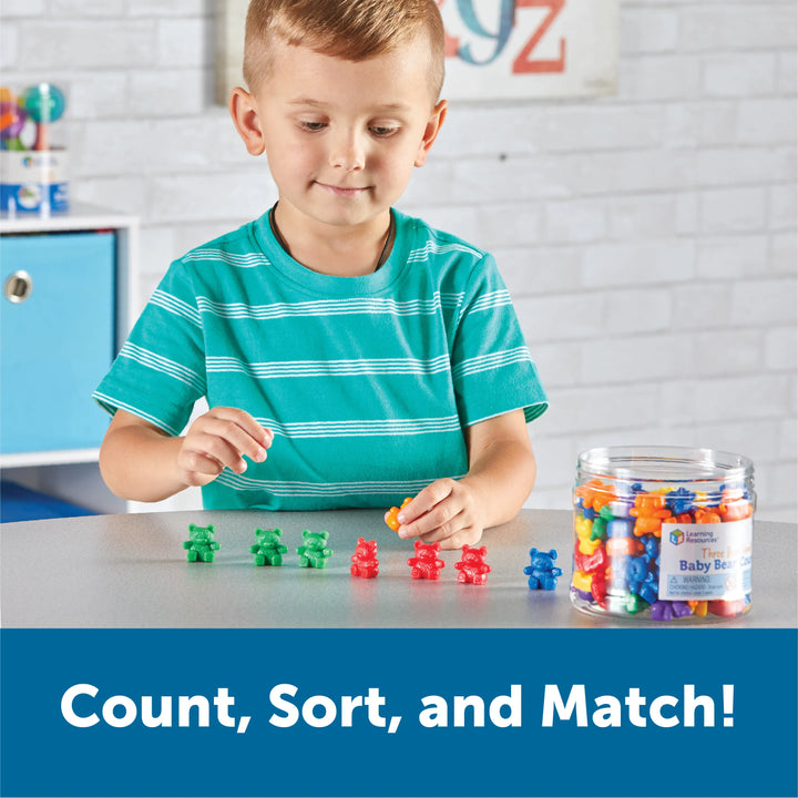 Three Bear Family® Baby Bear™ Counters, Set of 102