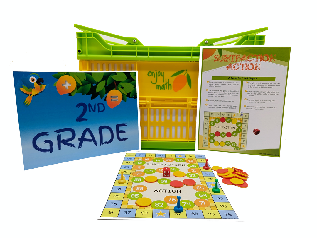 Mango Math 2nd Grade Deluxe Math Kit