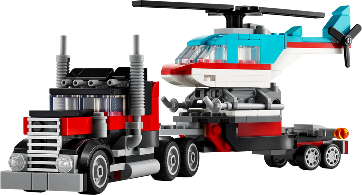 LEGO® Creator™: Flatbed Truck with Helicopter