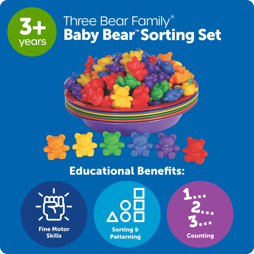 Three Bear Family® Baby Bear™ Sorting Set
