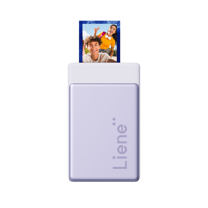 Pearl N200 Pro Photo Printer with Photo Papers & Ink Cartridge (Purple)