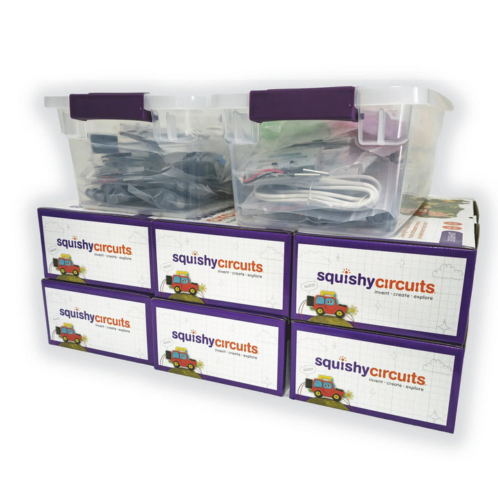 Squishy Circuits Group+ Kit 12 Power Hub