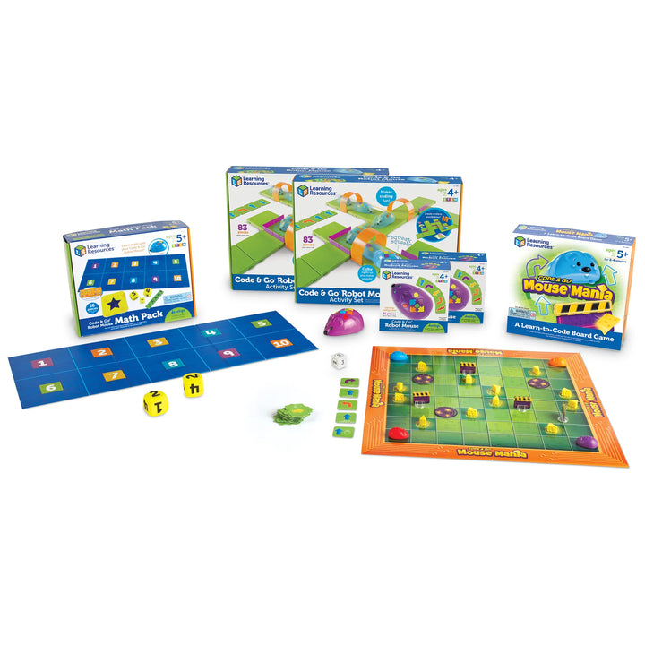 Code & Go® Robot Mouse Classroom Set