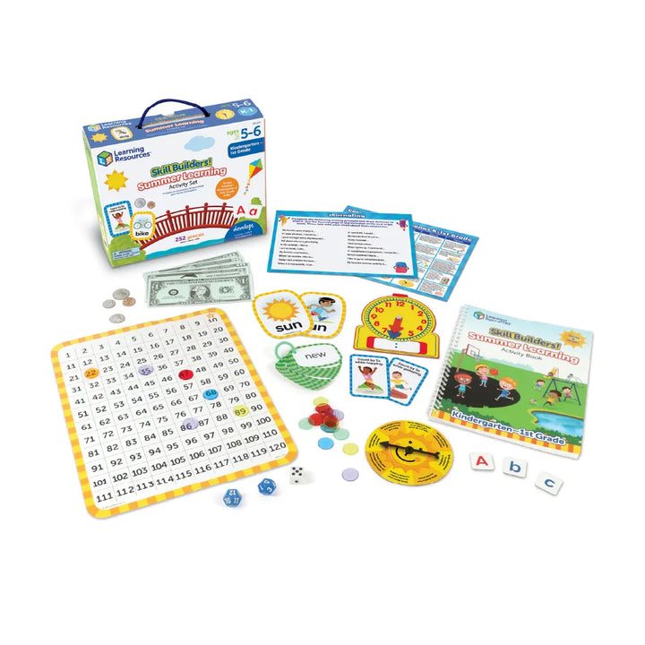 Skill Builders Summer Learning Activity Set - K-1