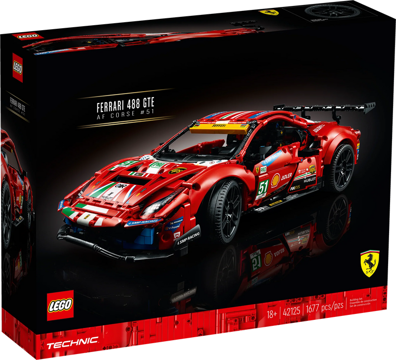 LEGO® Technic™ Ferrari 488 GTE “AF Corse 