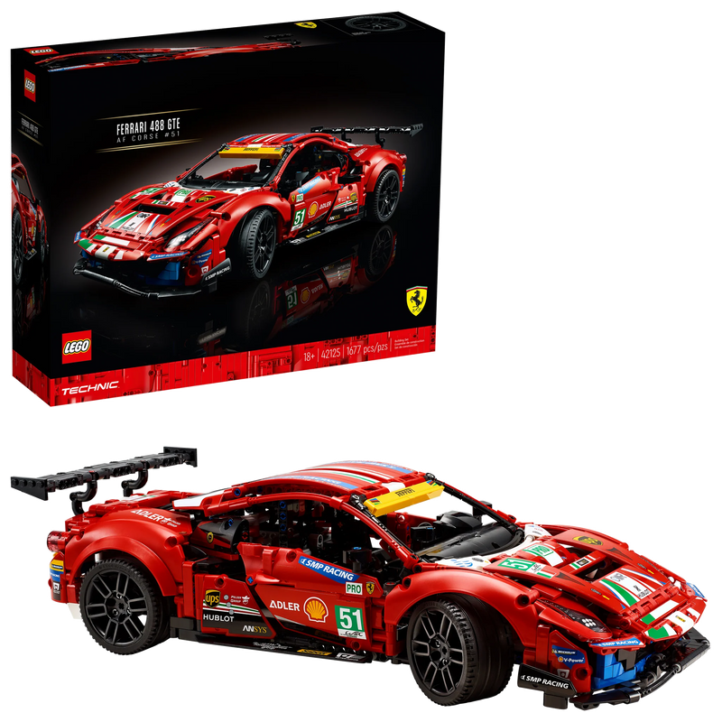 LEGO® Technic™ Ferrari 488 GTE “AF Corse 