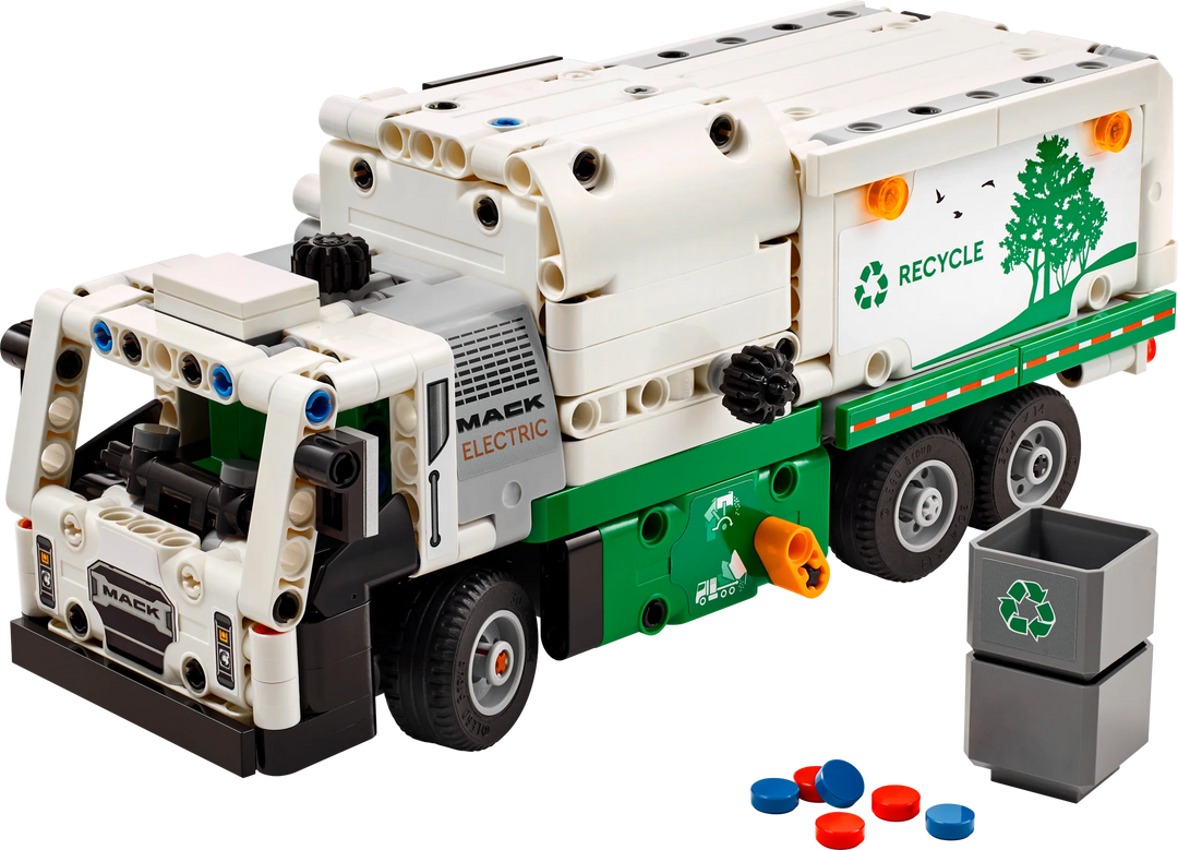LEGO® Technic™: Mack® LR Electric Garbage Truck