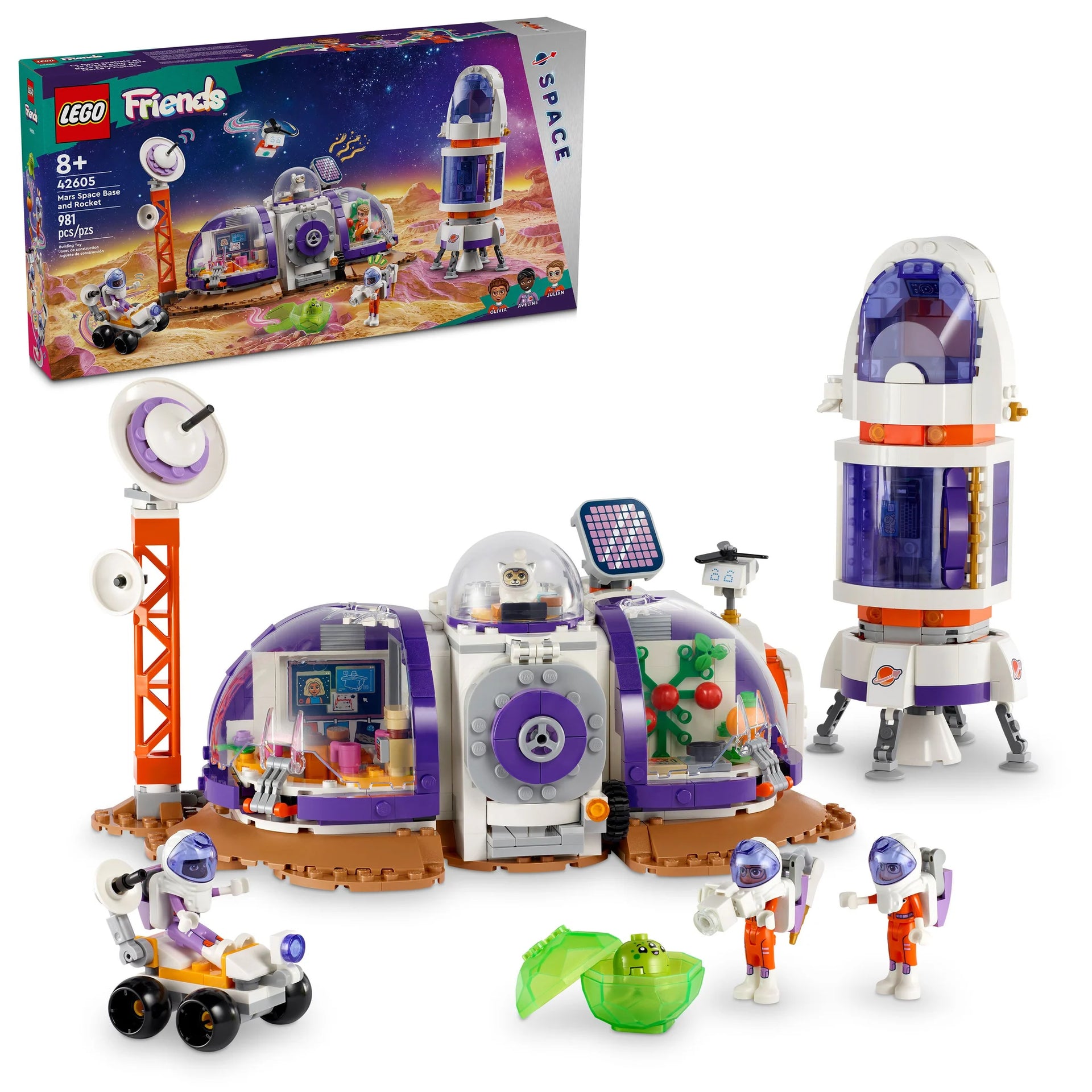 LEGO® Friends™: Mars Space Base and Rocket | STEMfinity