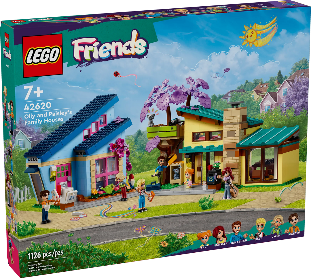 LEGO® Friends™: Olly and Paisley's Family Houses