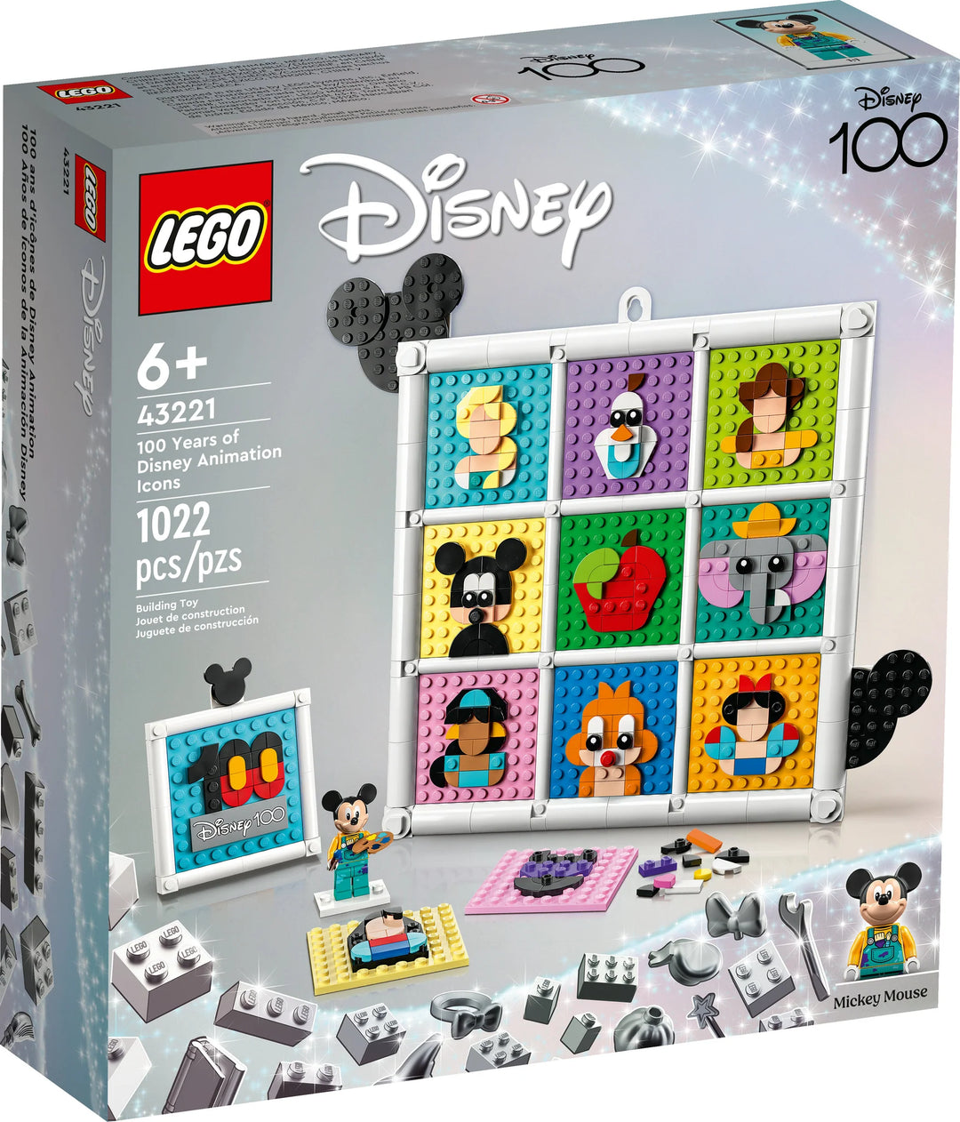LEGO® Disney™: 100 Years of Disney Animation Icons