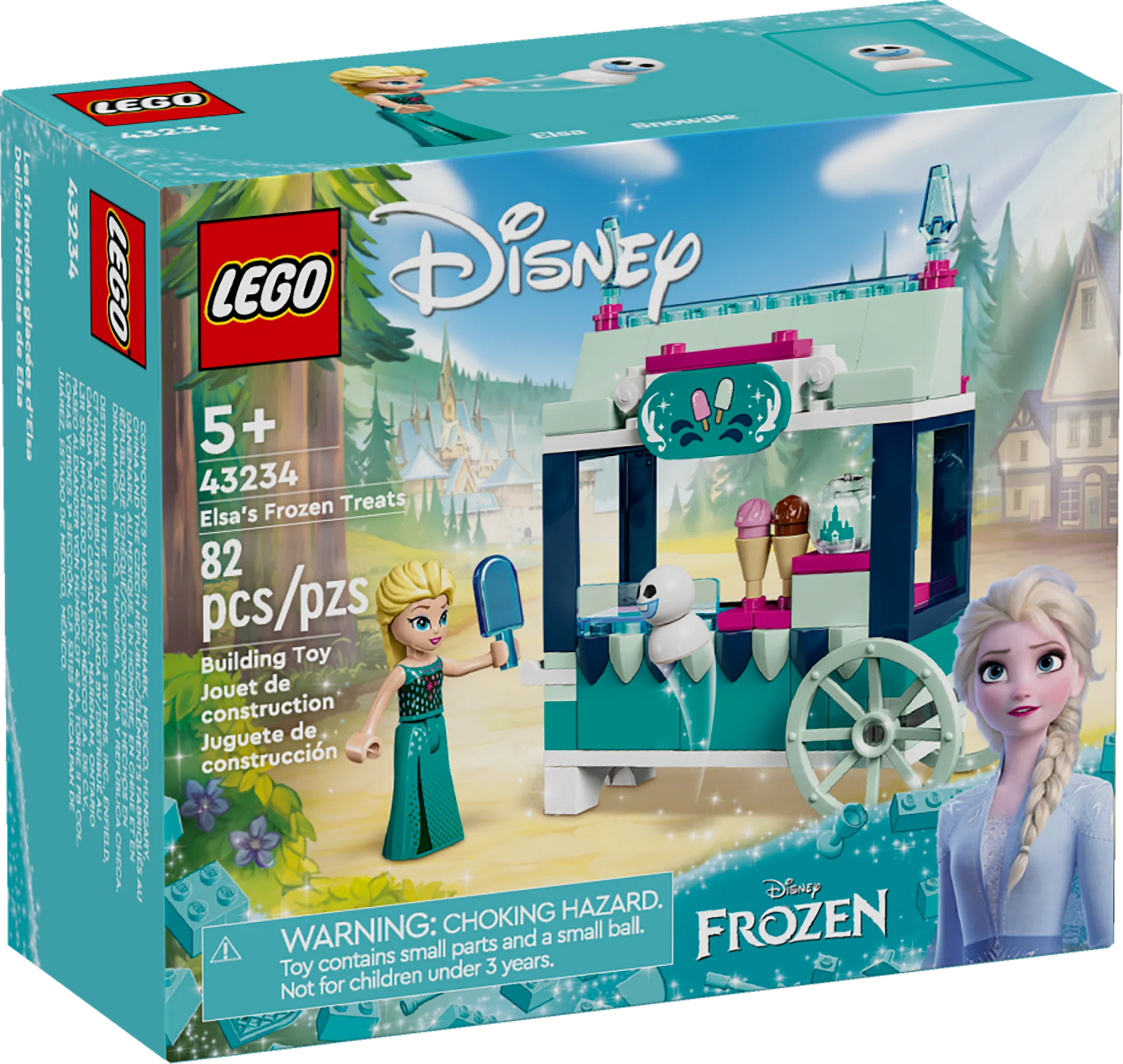LEGO Disney Carrusel Mágico de Anna y Elsa 43218