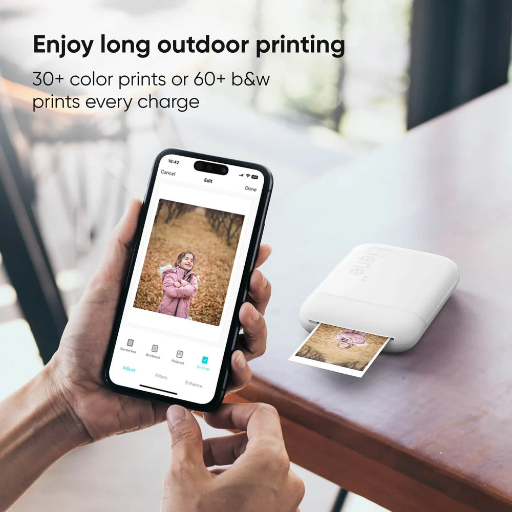 Pearl K100 Photo Printer with Photo Paper
