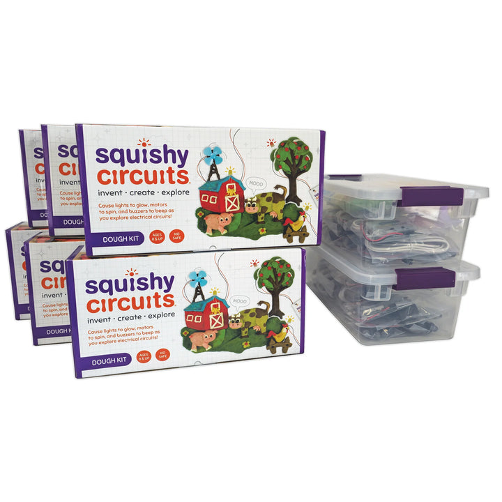 Squishy Circuits Group+ Kit 12 Power Hub