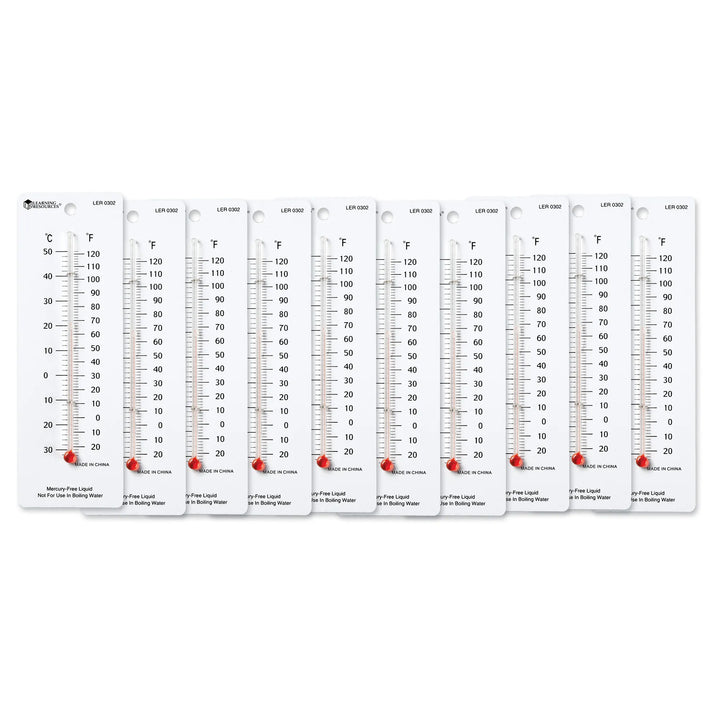 Student Thermometers, Set of 10