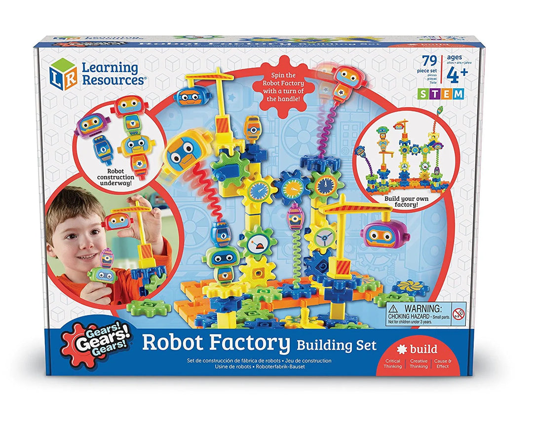 Gears! Gears! Gears!® Robot Factory Building Set