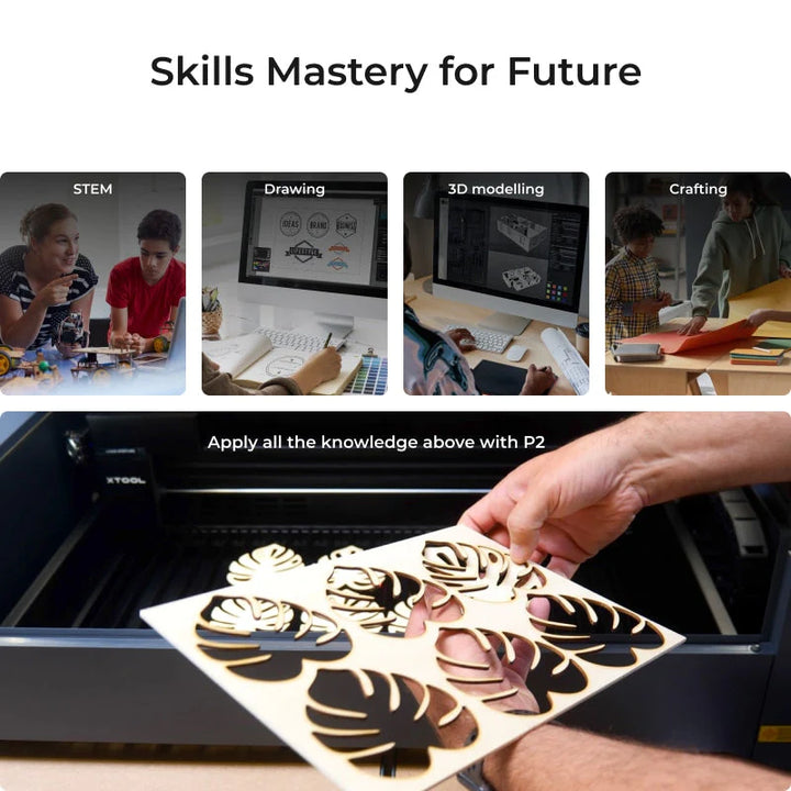xTool P2/P2S Laser Material Education Package