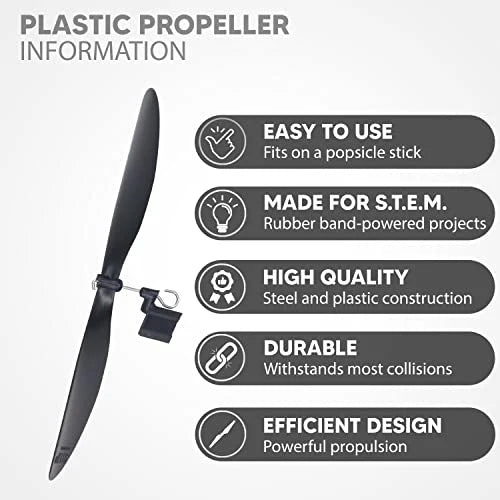 STEM Inventions: Propellers, 6", 30 pack