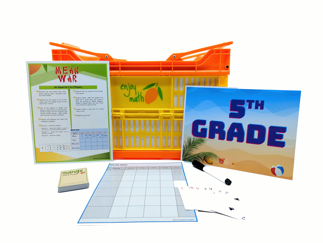 Mango Math 5th Grade Deluxe Math Kit