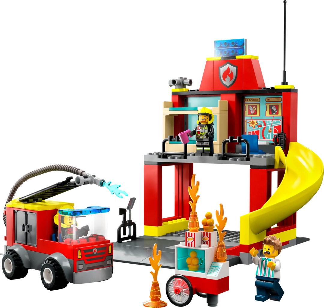 LEGO® City: Fire Station and Fire Truck