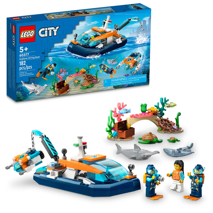 LEGO® City: Explorer Diving Boat