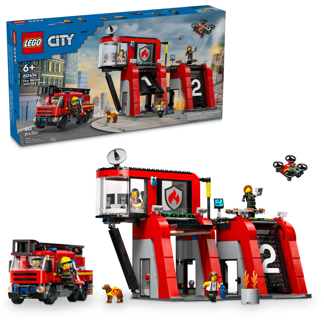 LEGO® City: Fire Station with Fire Truck