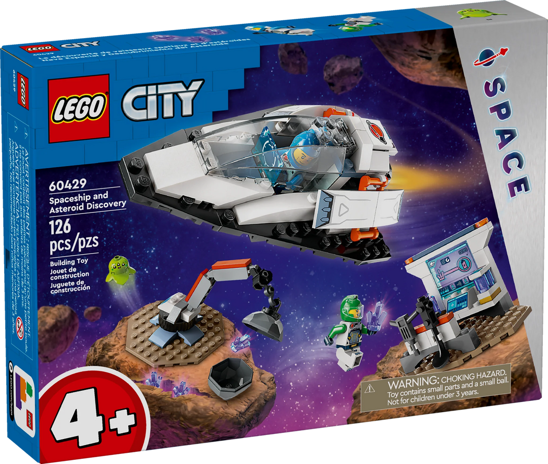 LEGO® City: Spaceship and Asteroid Discovery