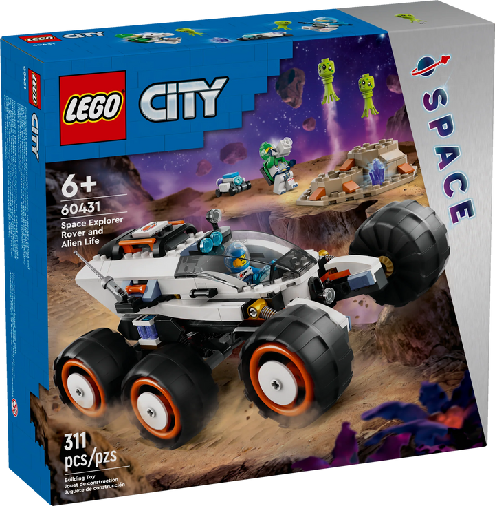 LEGO® City: Space Explorer Rover and Alien Life